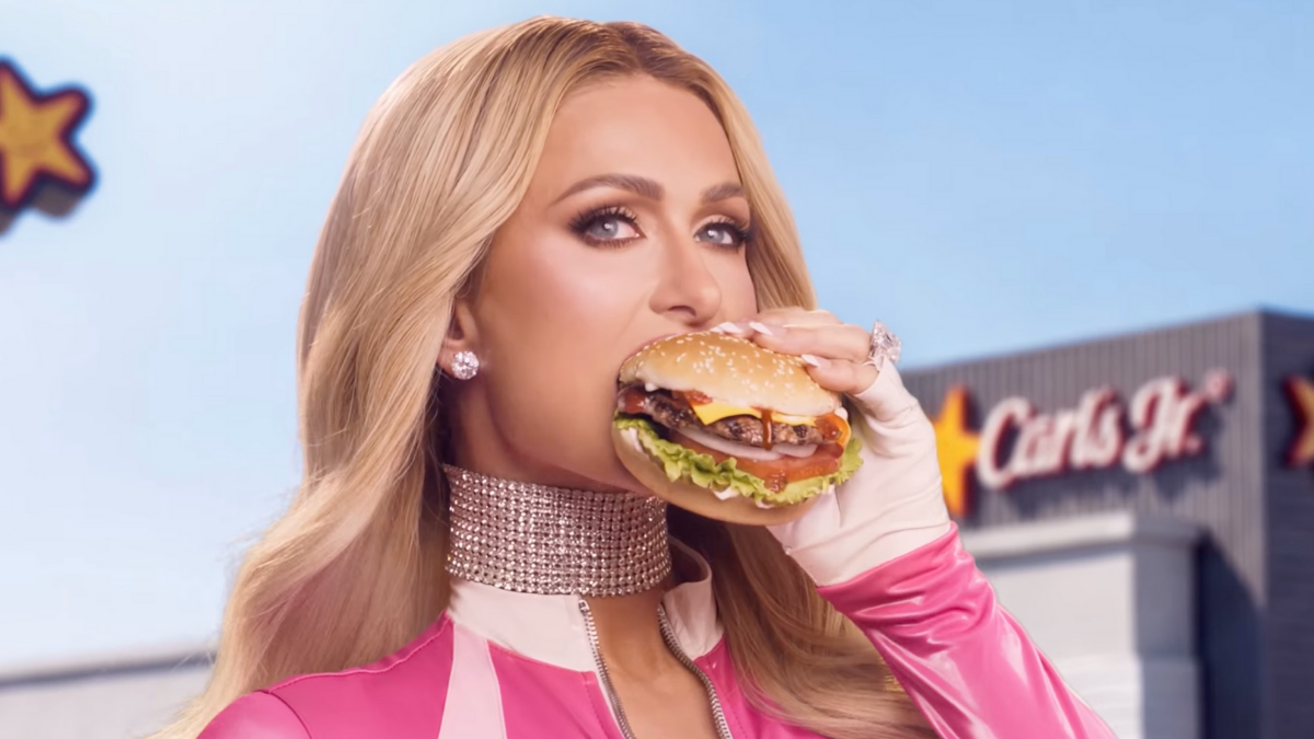 Carls Jr Paris Hilton