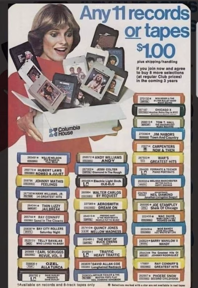 Columbia House, 1970s