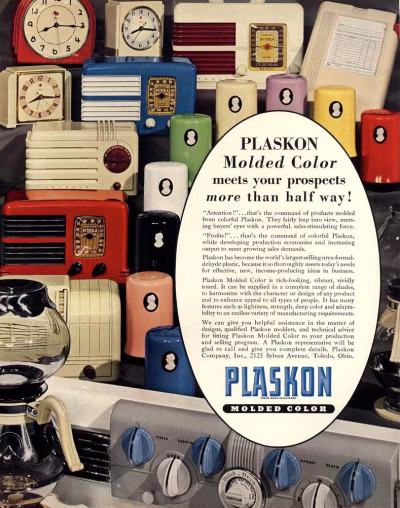 Plaskon, 1940