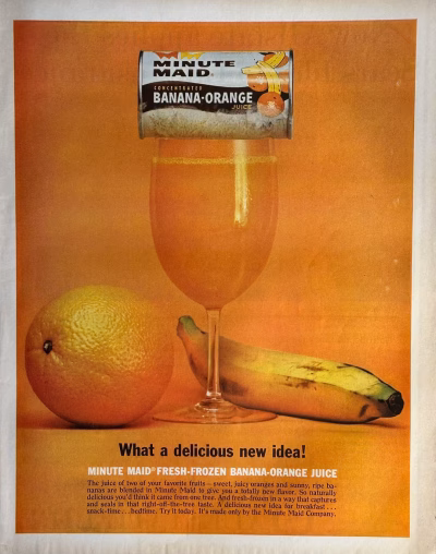 Minute Maid, 1962